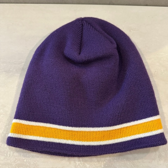 Men’s LSU Tigers Purple Beanie 47’ Brand One Size Fits All NWOT - Picture 4 of 5